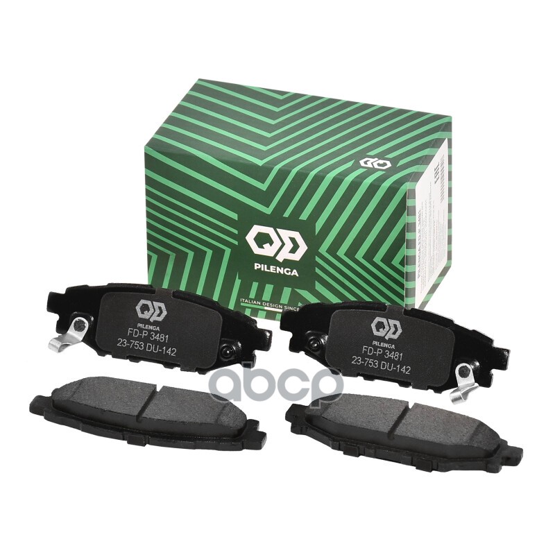 

Колодки Тормозные Дисковые Задние Subaru Forester Iii (Sh/S12) Fd-P3481, Fdp3481 Pilenga F