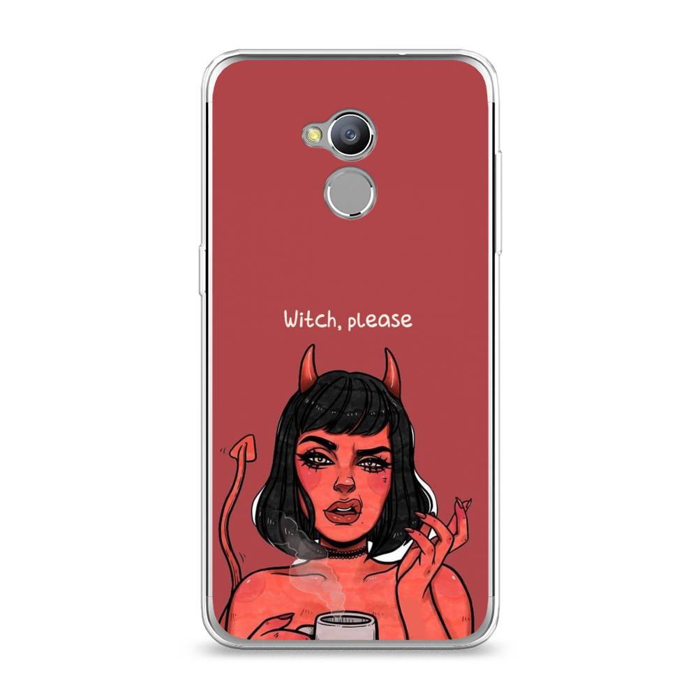 

Чехол Awog на ZTE Blade V7 Lite / ЗТЕ Блэйд V7 Lite "Evil Girl", 130450-6