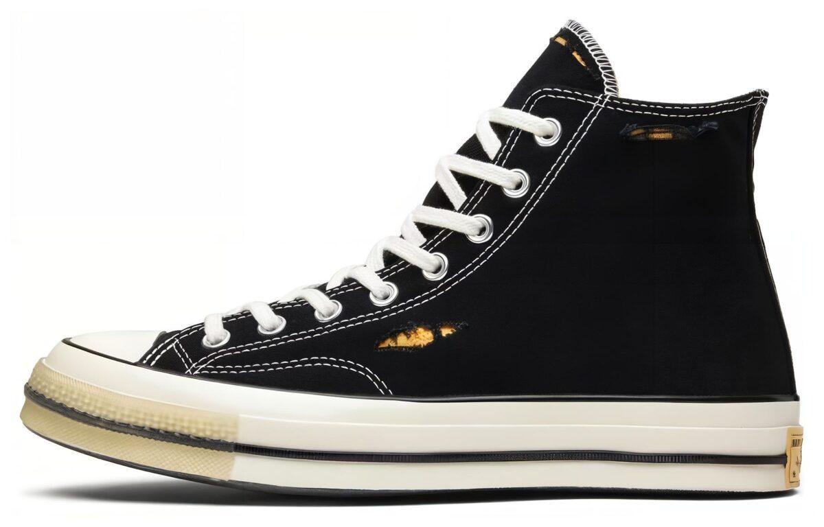 

Кеды унисекс Converse Dr.Woo Chuck Taylor All Star 1970s Hi черные 38 EU, Черный, Dr.Woo x Converse Chuck Taylor All Star 1970s Hi