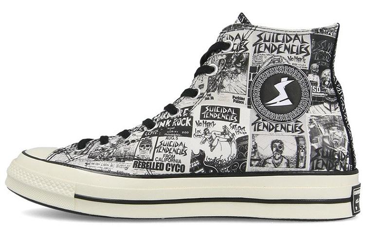 

Кеды унисекс Converse Suicidal Tendencies Chuck Taylor All Star1970s серые 36.5 EU, Серый, Suicidal Tendencies x Converse Chuck Taylor All Star1970s