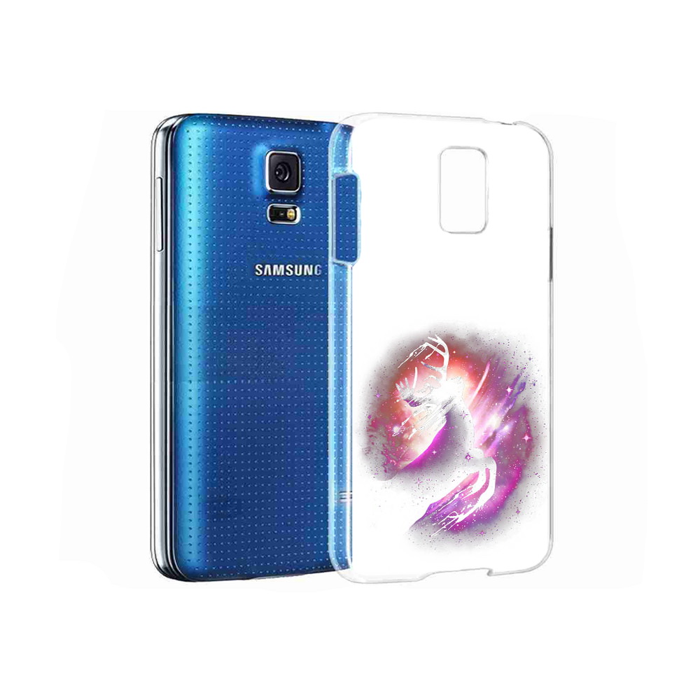 

Чехол MyPads Tocco для Samsung Galaxy S5 звездный олень (PT12196.512.354), Прозрачный, Tocco