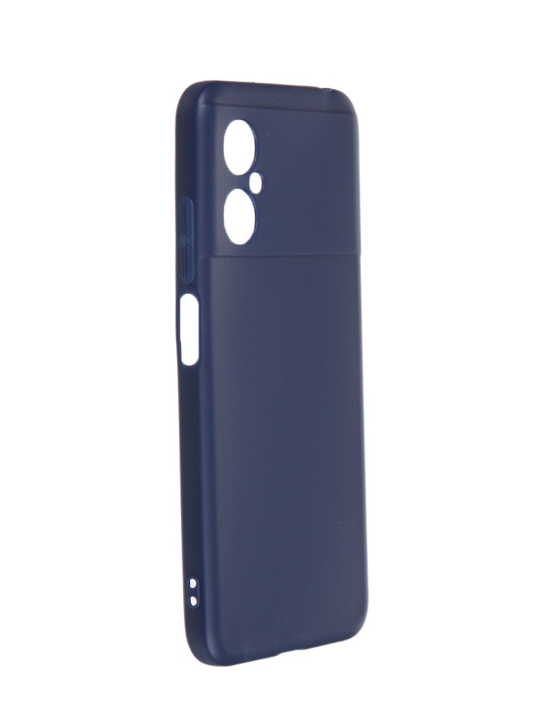 фото Чехол df для poco m4 5g silicone blue pocase-10 df-group