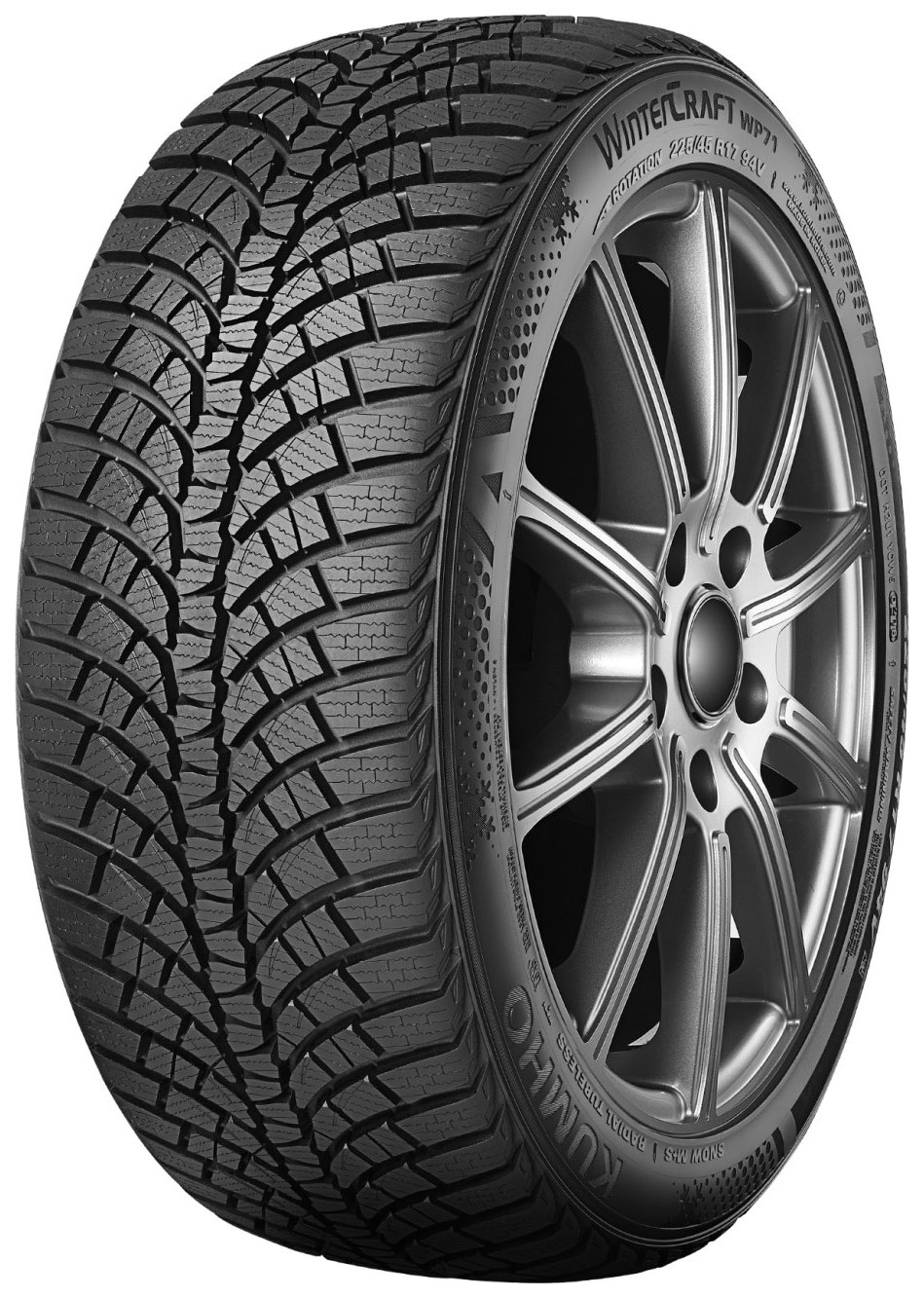

Шины Kumho WinterCraft WP71 245/45 R18 100V Run Flat