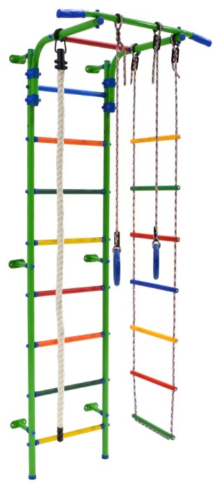 

Стенка шведская Формула здоровья Start 3, light green / rainbow