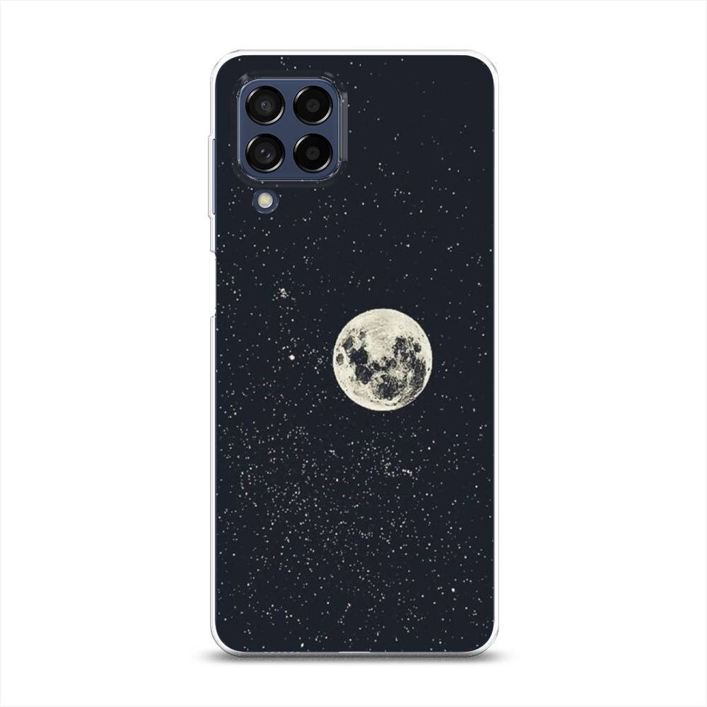 

Чехол на Samsung Galaxy M53 "Полнолуние", Красный, 2105850-2