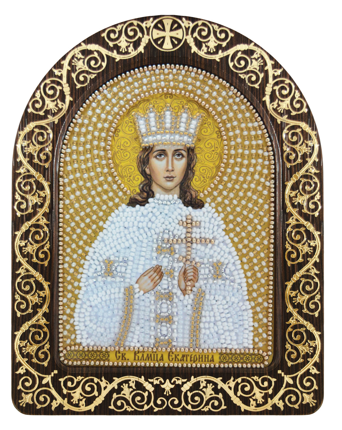 

Вышивка бисером Св,Вмц, Екатерина Александрийская СН,5025, 13,5x17 см от НОВА СЛОБОДА