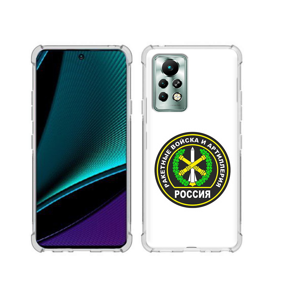 

Чехол MyPads Tocco для Infinix Note 11 Pro артиллерия, Прозрачный, Tocco