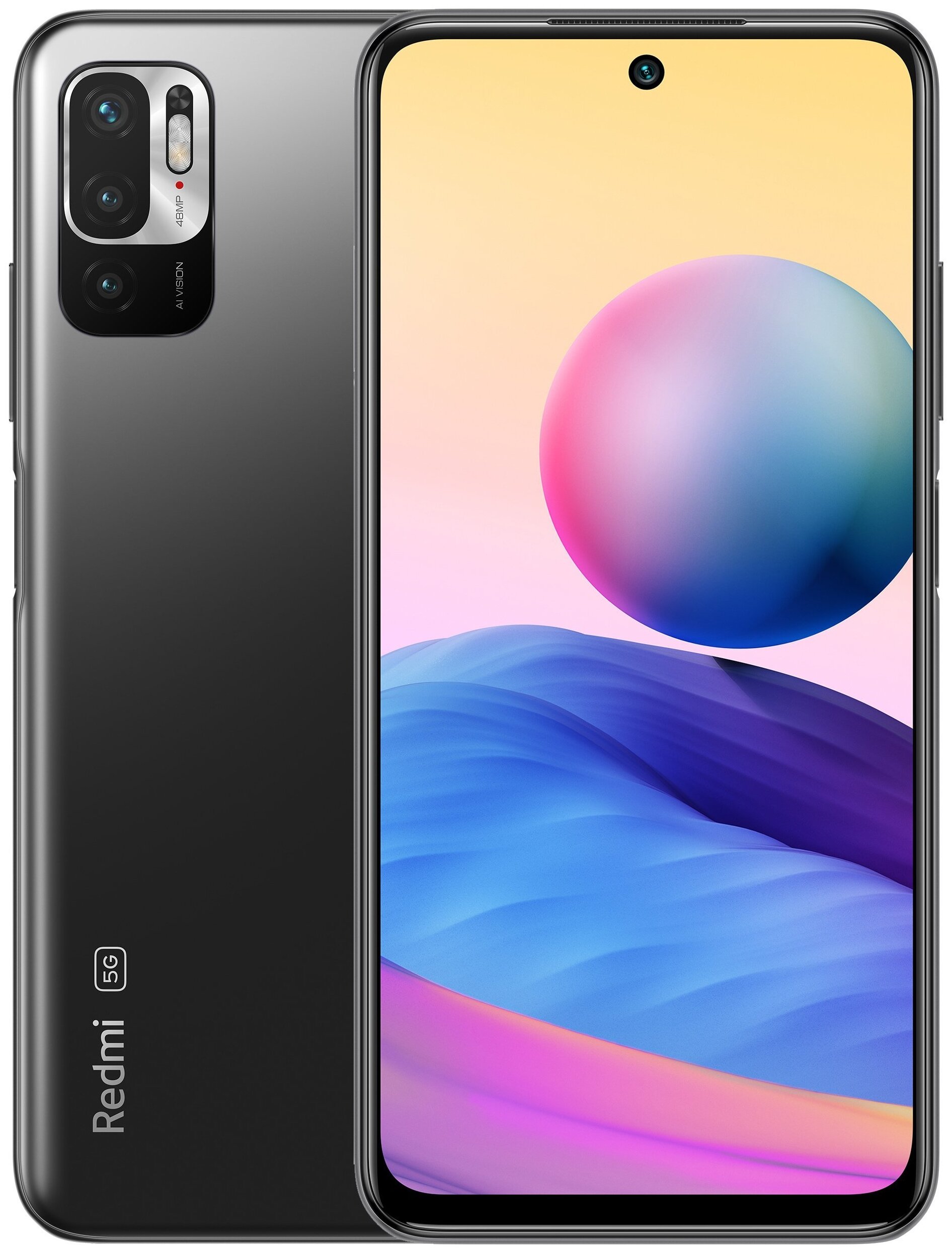 

Смартфон Xiaomi Redmi Note 10 5G 6/128GB Graphite Gray (101452177794)