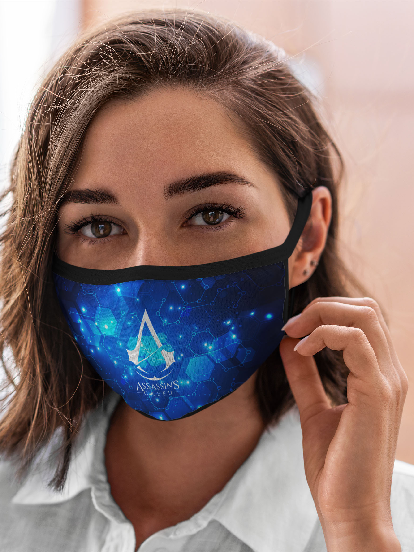 

Многоразовая маска унисекс Burnettie Assassins Creed, Разноцветный, Assassins Creed