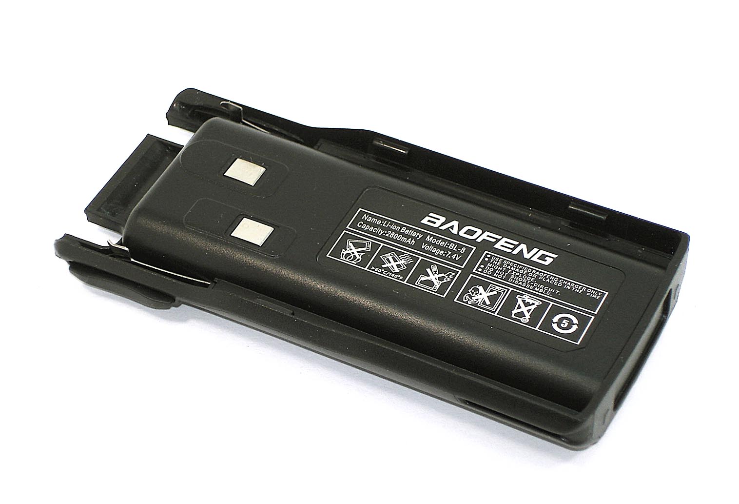 Аккумулятор для Baofeng UV-82 Li-ion 1800mAh 7,4V