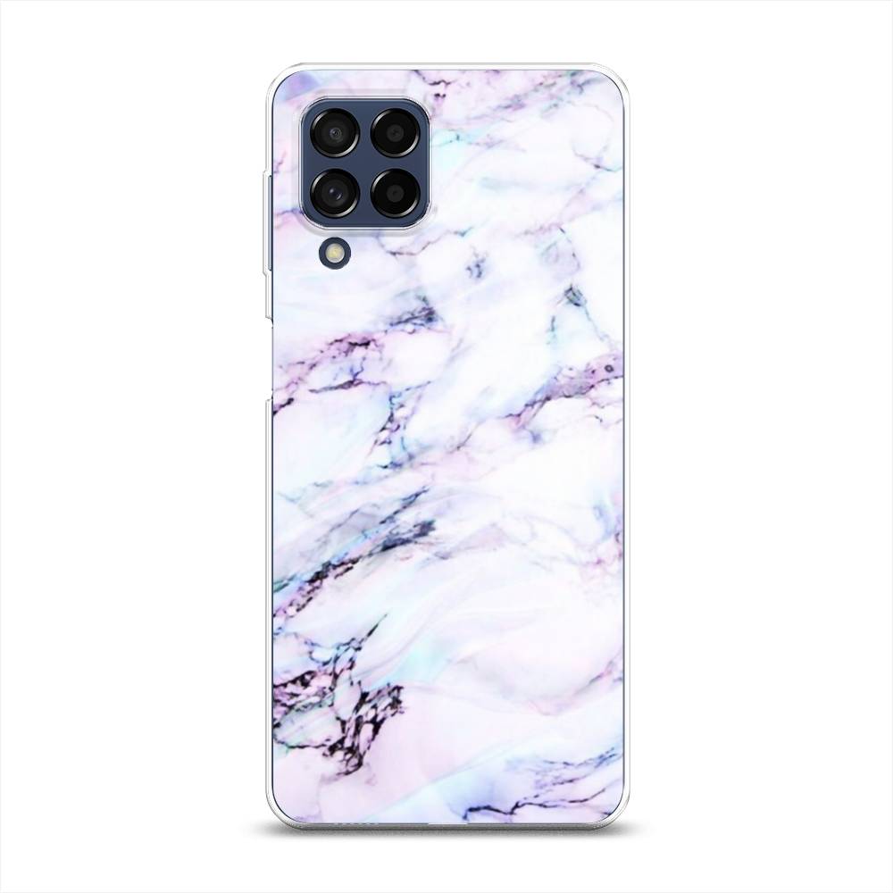 

Чехол на Samsung Galaxy M53 "Радужный мрамор", Серый;фиолетовый, 2105850-3