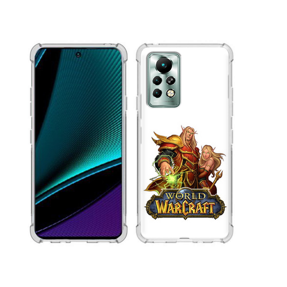 

Чехол MyPads Tocco для Infinix Note 11 Pro варкрафт2, Прозрачный, Tocco