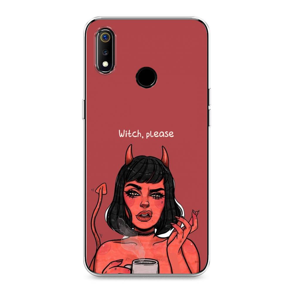 

Чехол Awog на Realme 3 "Evil Girl", Разноцветный, 251050-6