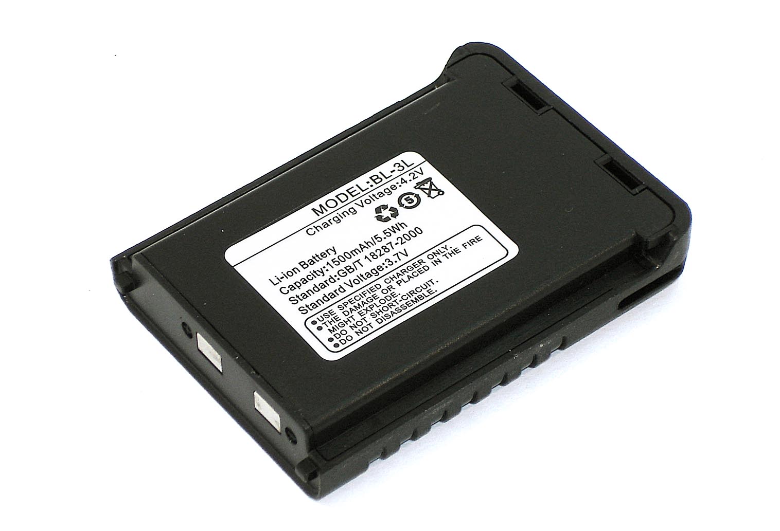 

Аккумулятор для Baofeng UV-3R (BL-3L) 1500mAh 3.7V Li-ion, BL-3L