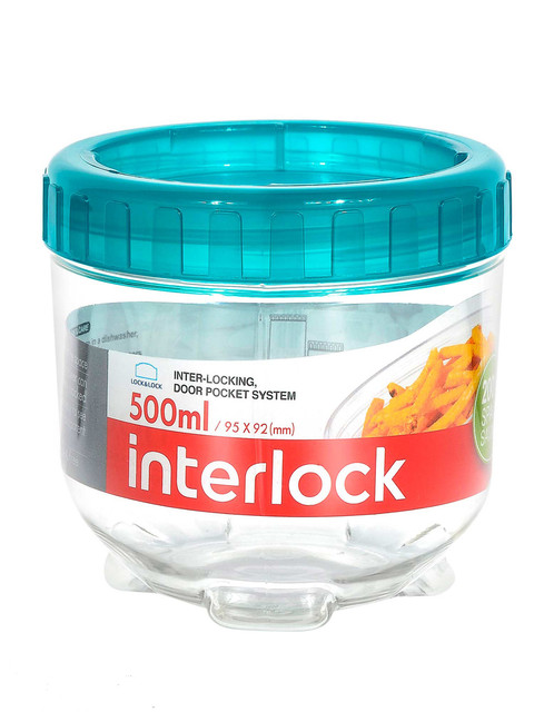 фото Банка для хранения сыпучих продуктов"lock&lock" interlock, 500 мл.