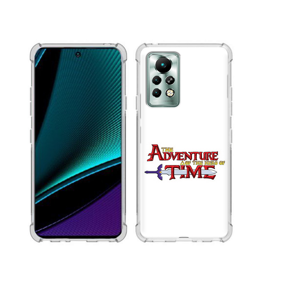 

Чехол MyPads Tocco для Infinix Note 11 Pro время приключений логотип, Прозрачный, Tocco