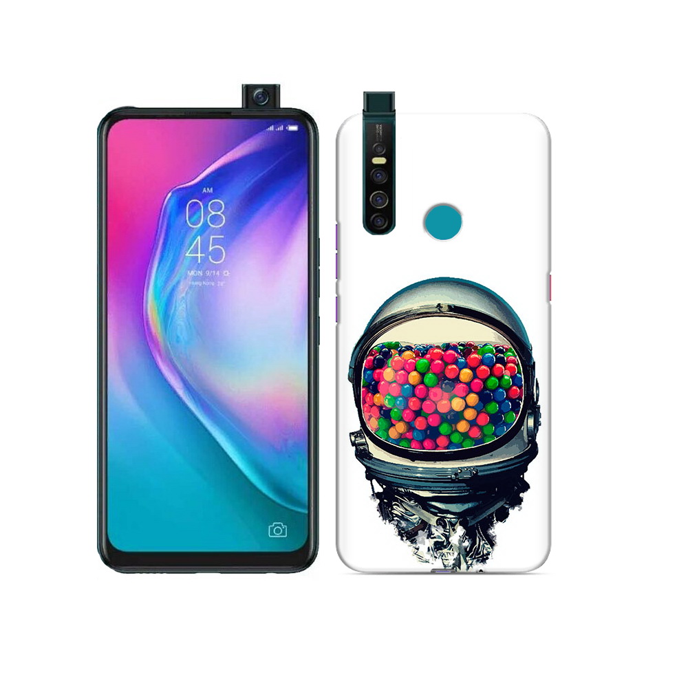 

Чехол MyPads Tocco для Tecno Camon 15 Pro шлем космонавта, Прозрачный, Tocco