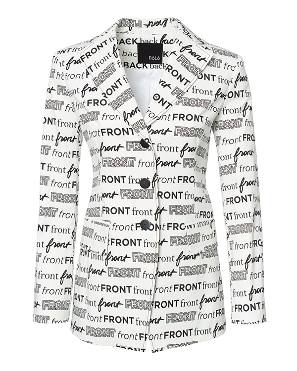 

Жакет женский NOLO 20S632BACK белый 34 FR, 20S632BACK