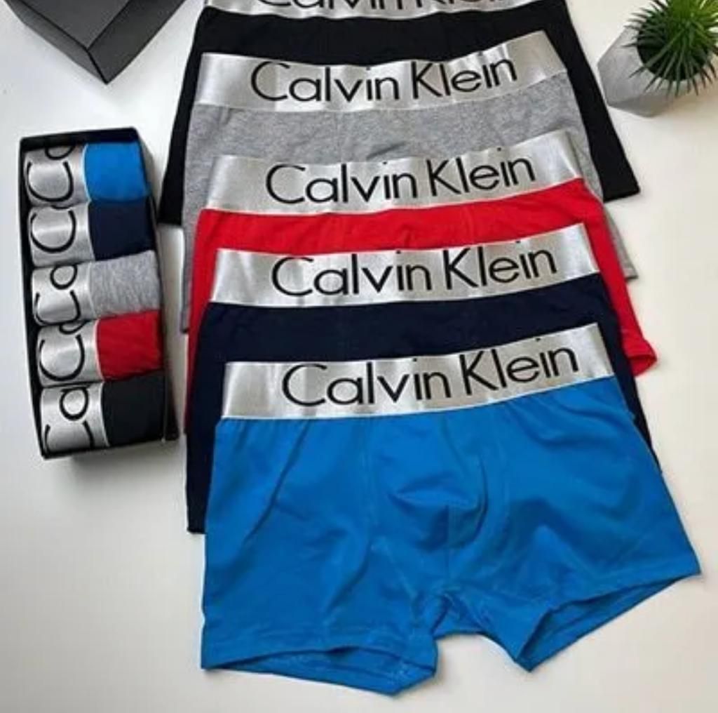 Комплект трусов мужских Calvin Klein CK-2 в ассортименте L, 5 шт.