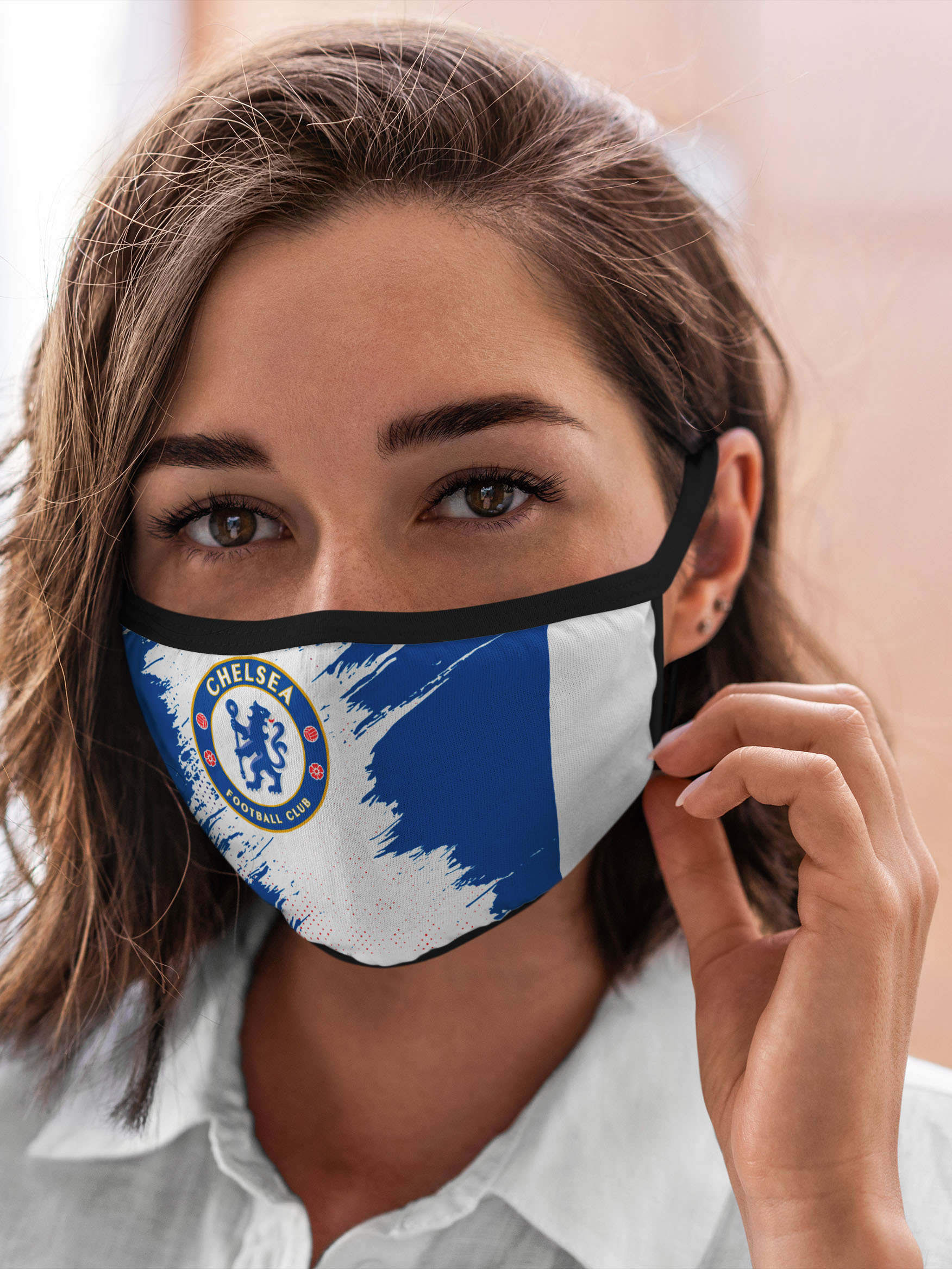 

Многоразовая маска унисекс Burnettie Chelsea F.C. Челси, Разноцветный, Chelsea F.C. Челси