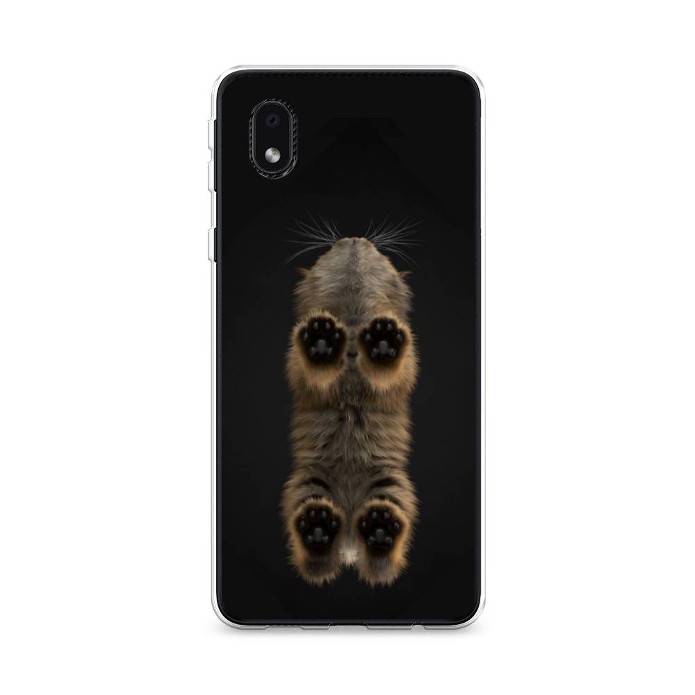 

Чехол Awog на Samsung Galaxy A01 Core / Самсунг A01 Core "Кошачьи лапки", Черный, 2101250-1