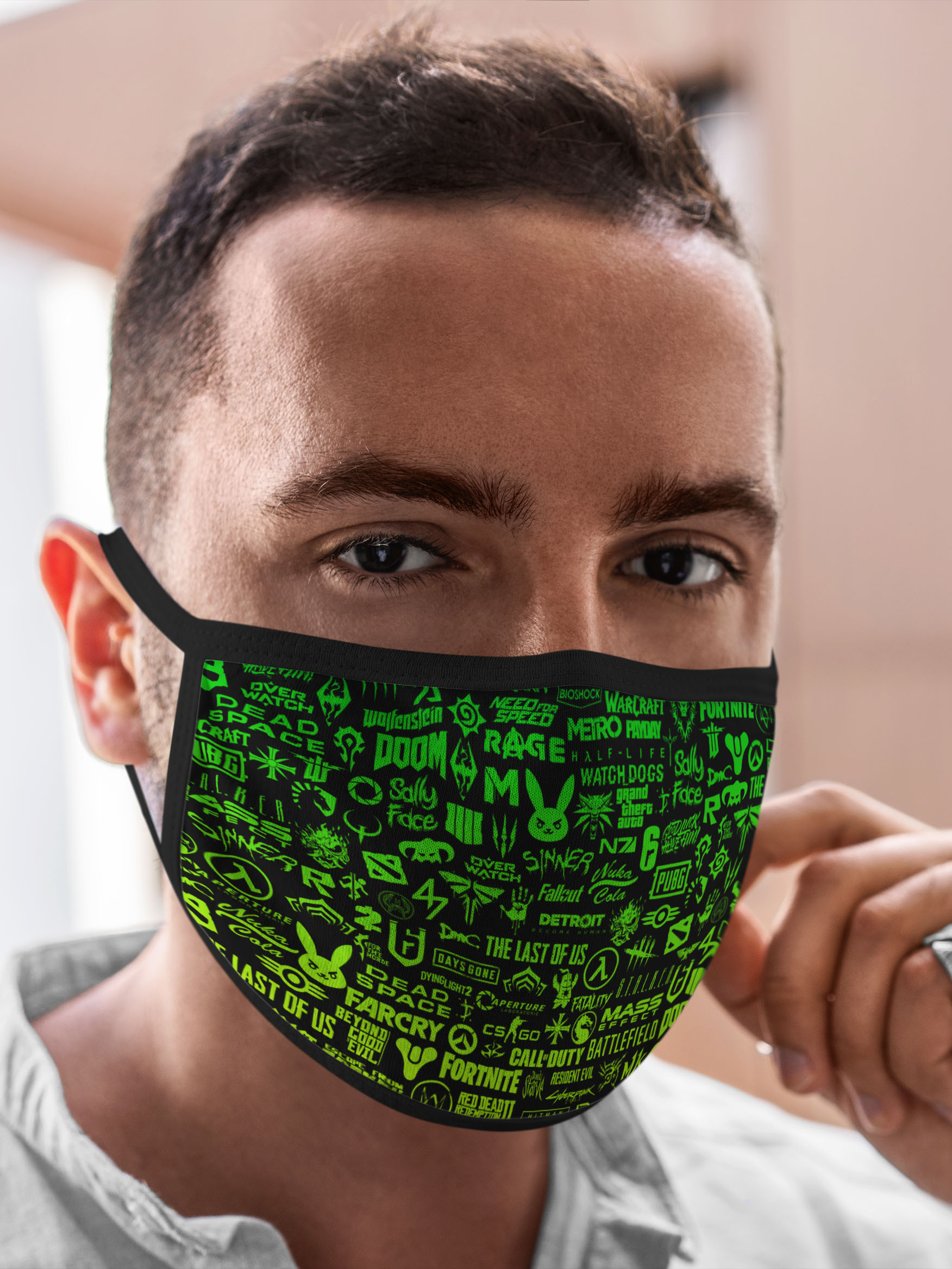 

Многоразовая маска унисекс Burnettie Fortnite Логотипы Игр, Разноцветный, Fortnite Логотипы Игр