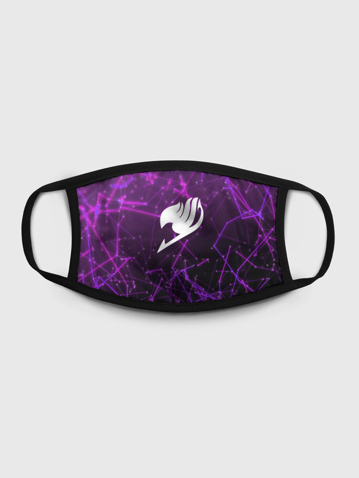 

Многоразовая маска унисекс Burnettie Helmet Fairy Tail Purple Stripes, Разноцветный, Helmet Fairy Tail Purple Stripes