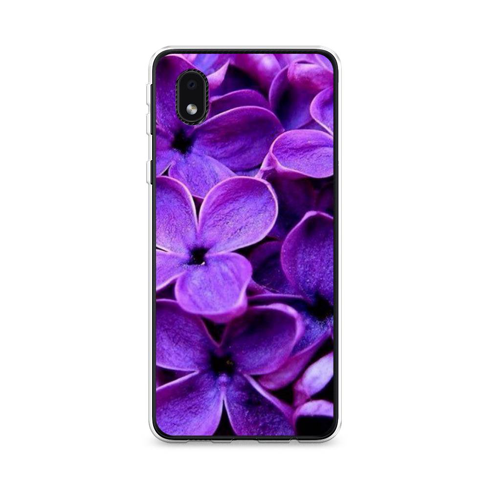 

Чехол Awog на Samsung Galaxy A01 Core / Самсунг A01 Core "Сирень крупная", 2101250-8