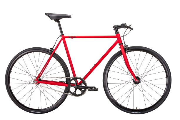 Велосипед Bear Bike Detroit (700C 1 ск. рост. 580 мм) 2021, красный матовый