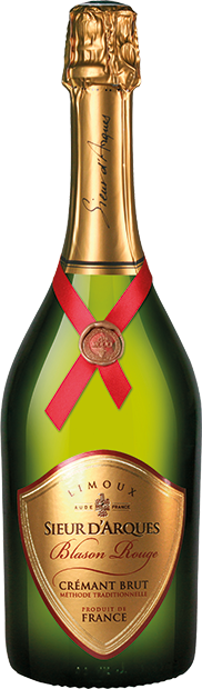 

Вино Sieur d'Arques, Blason Rouge Cremant Brut, Limoux AOC, 750 мл