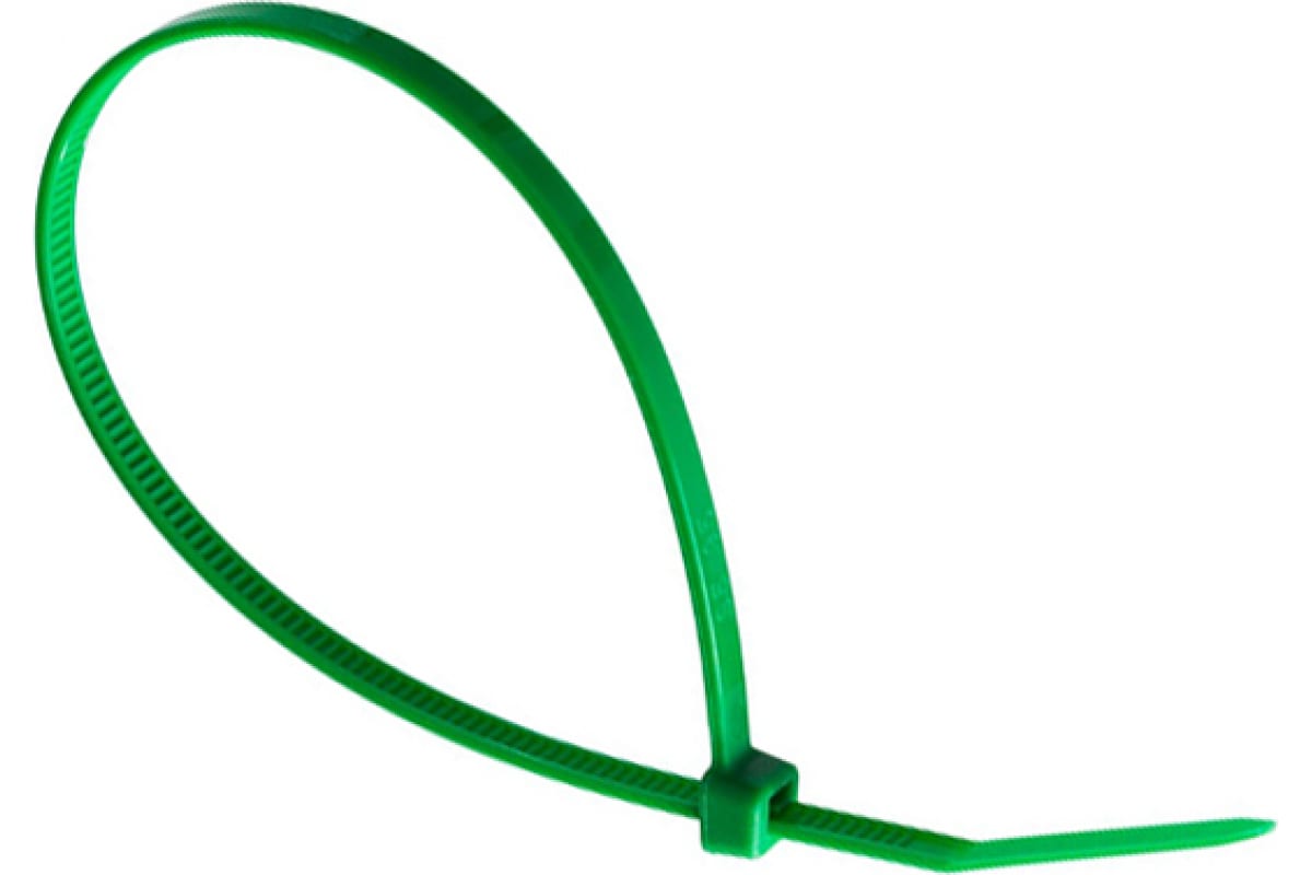 

Нейлоновые стяжки FORTISFLEX КСС 4х200 зеленый 100 штук 55119