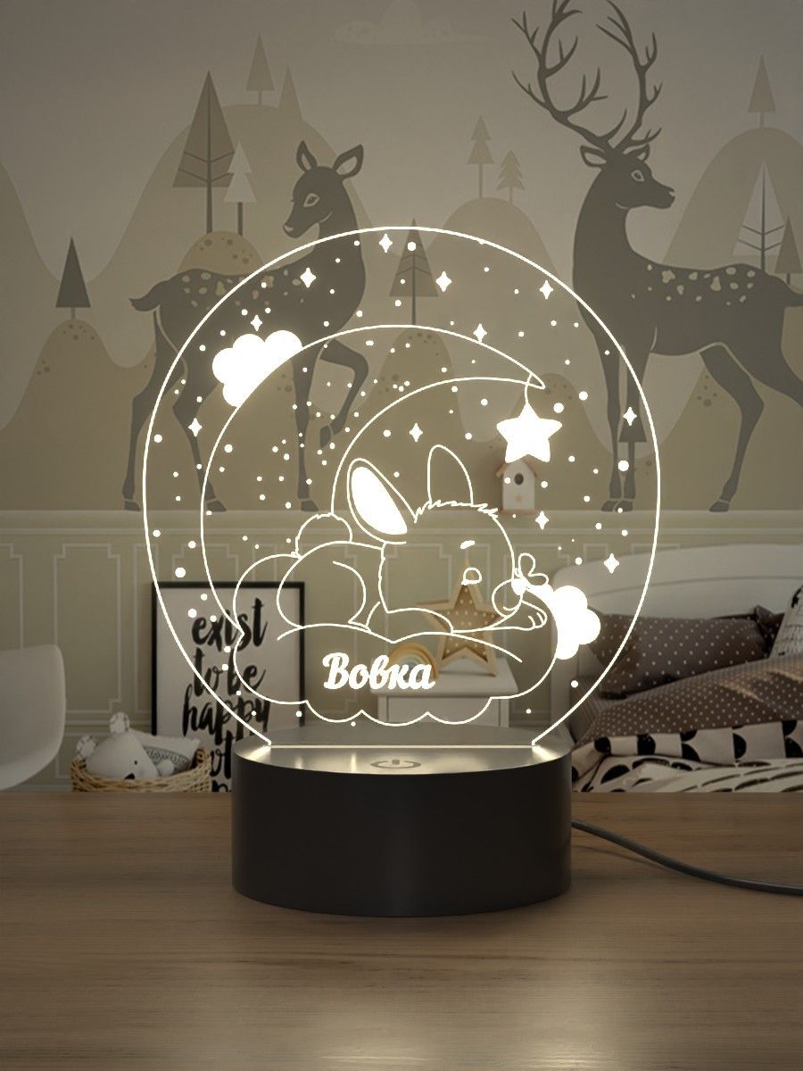 

Ночник Light Insidе Кролик Вовка