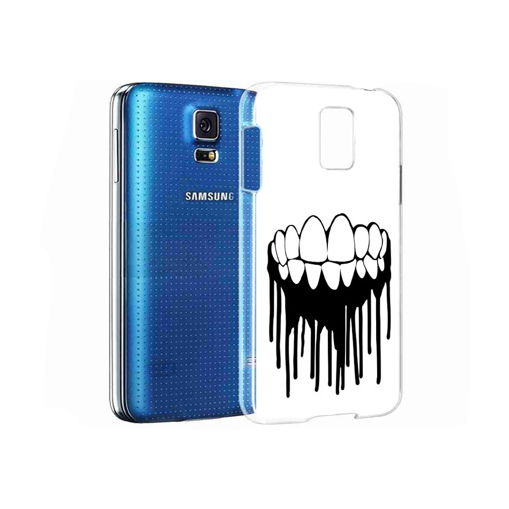 Чехол MyPads Tocco для Samsung Galaxy S5 зубы (PT12196.512.372)