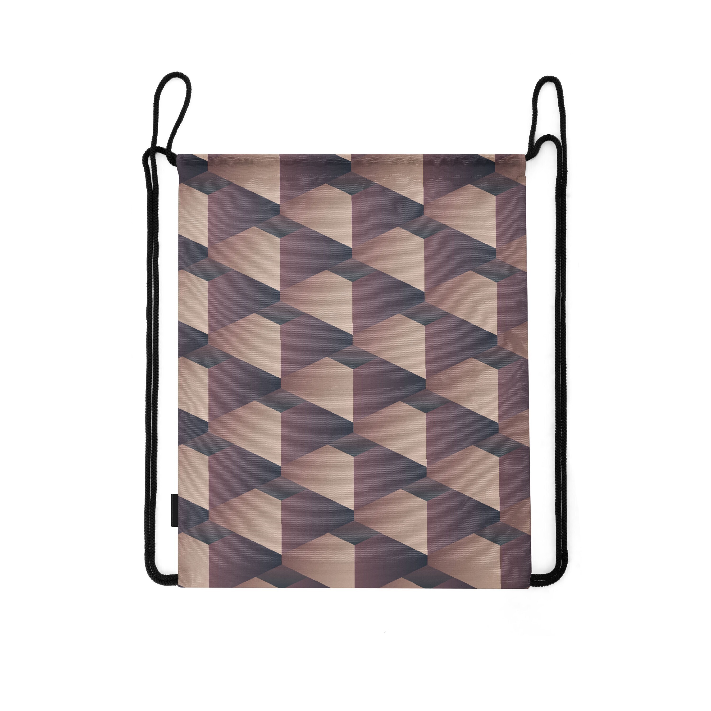

Мешок-рюкзак для сменной обуви Burnettie GeometricArchitecturalPattern02, Разноцветный