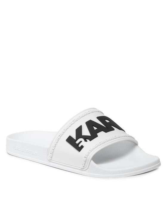 

Сланцы мужские Karl Lagerfeld KL70004 белые 45 EU, Белый, KL70004