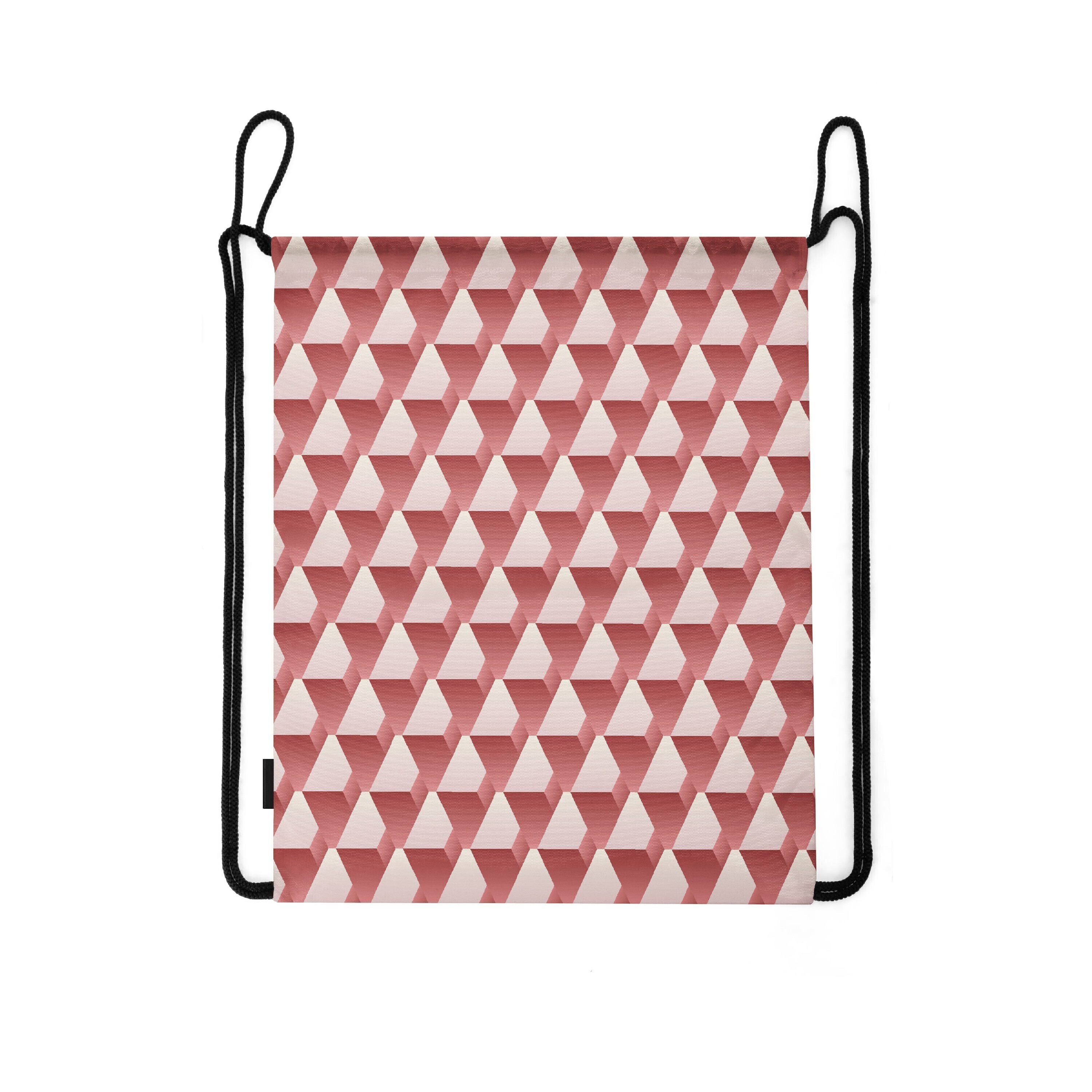 

Мешок-рюкзак для сменной обуви Burnettie GeometricArchitecturalPattern04Big, Розовый