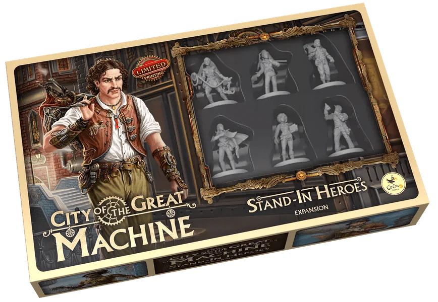 Настольная игра City of the Great Machine Stand-in Heroes Expansion на английском языке the invisible man the time machine книга для чтения на английском языке