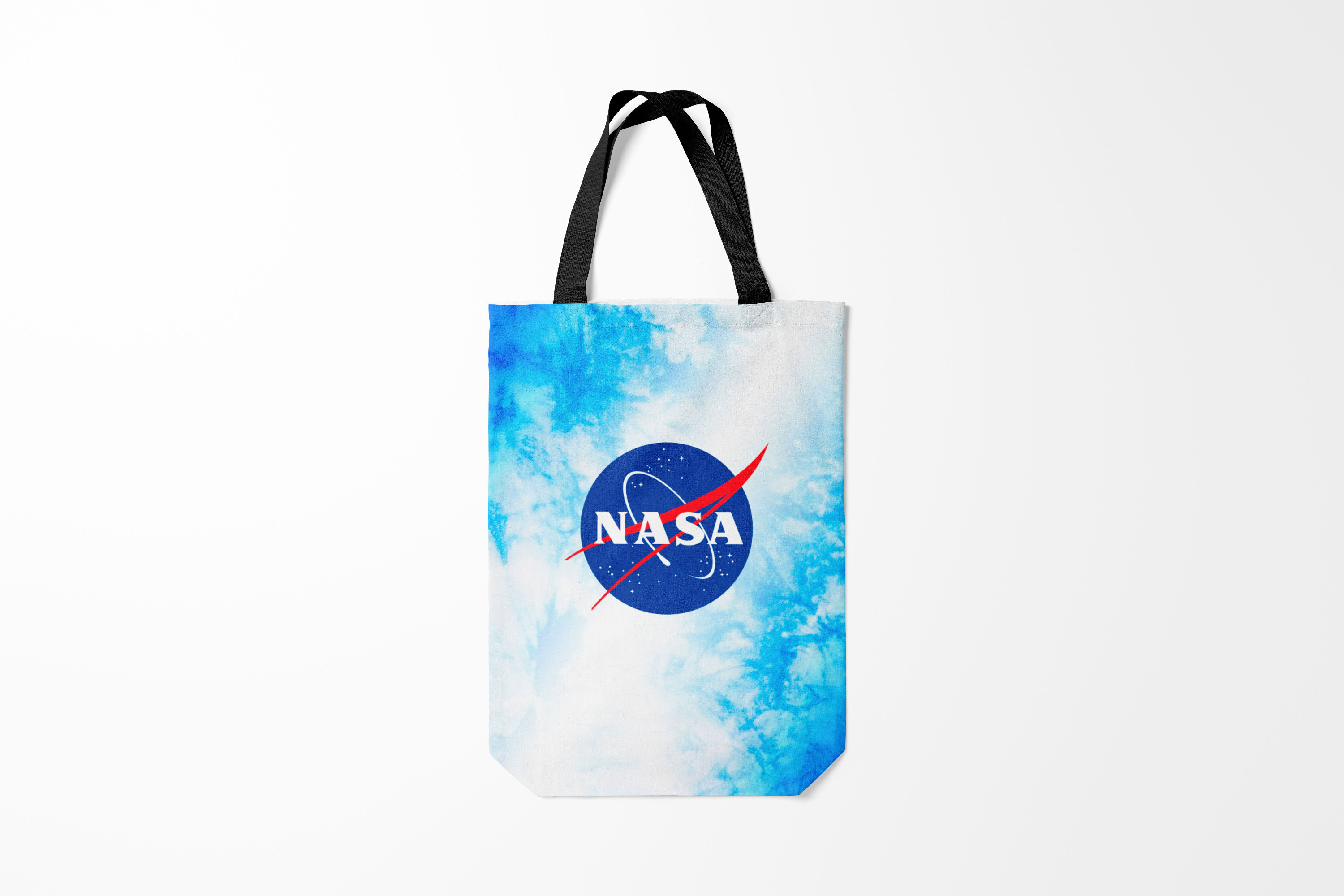 

Сумка шoппер унисекс Burnettie Модные NASA НАСА, голубой, Модные NASA НАСА