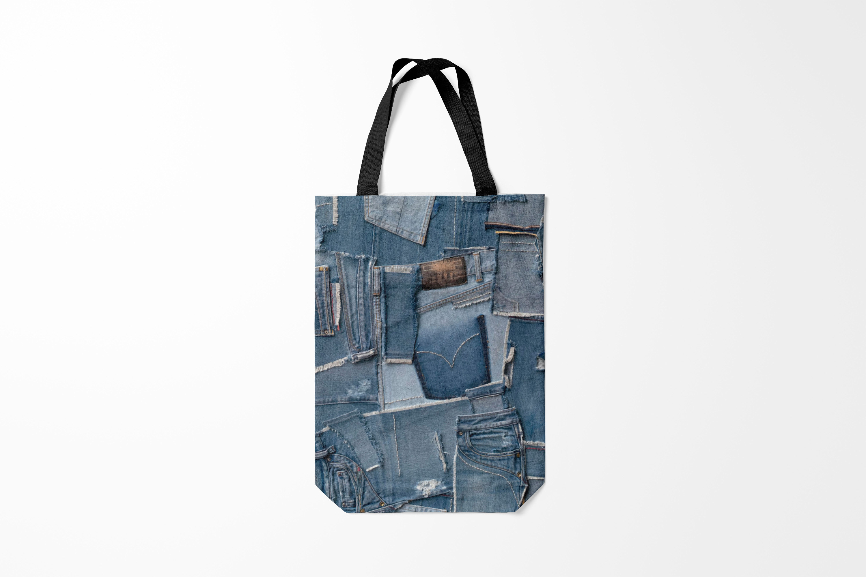 

Сумка шoппер унисекс Burnettie Модные Jeans life, синий, Модные Jeans life