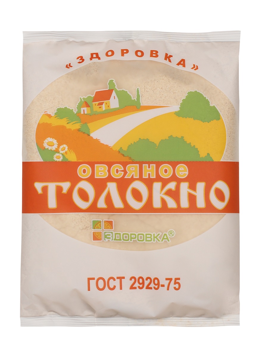 

Толокно овсяное Здоровка, 4 упаковки по 300 г, 2244