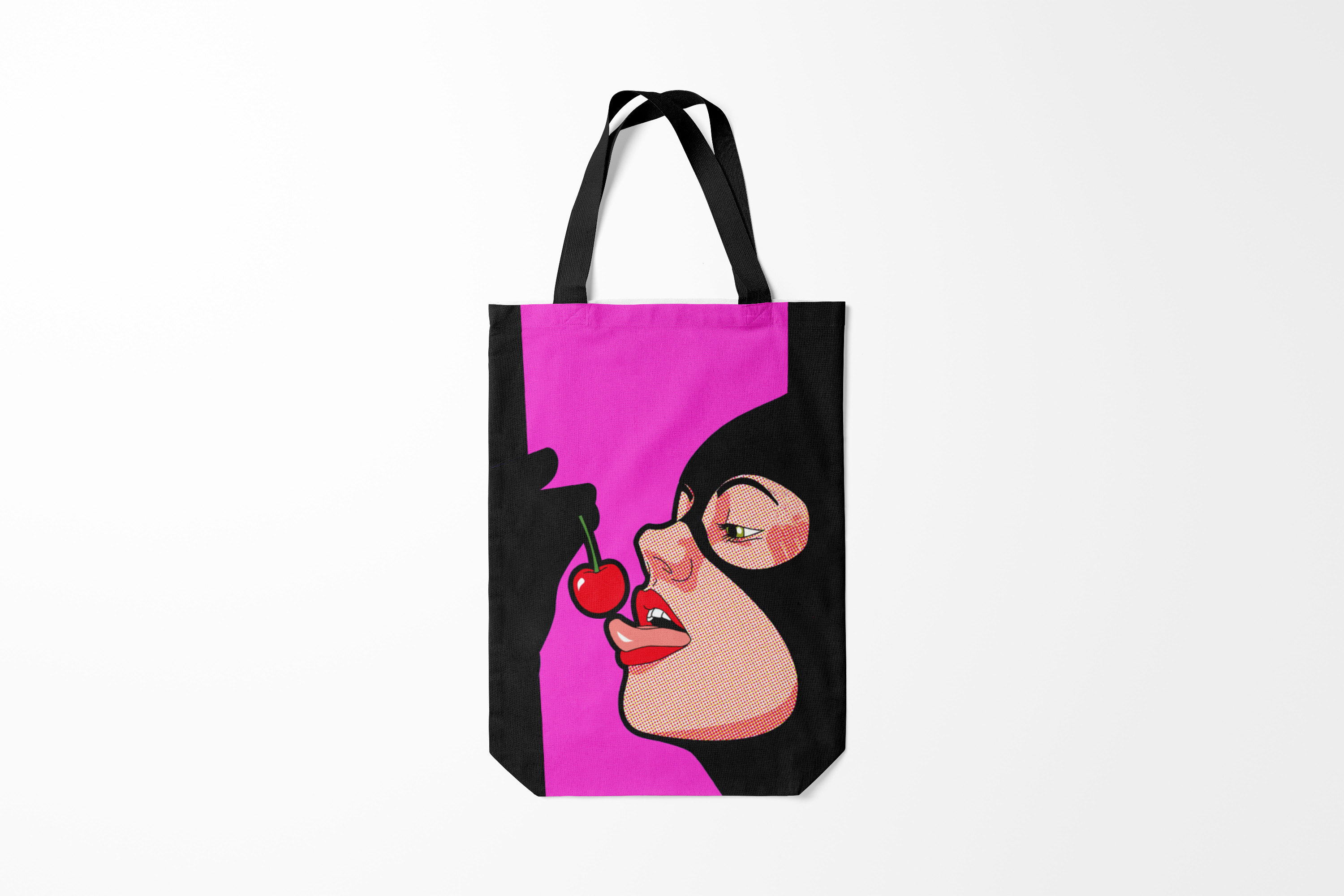 

Сумка шoппер унисекс Burnettie Модные Catwoman, розовый, Модные Catwoman