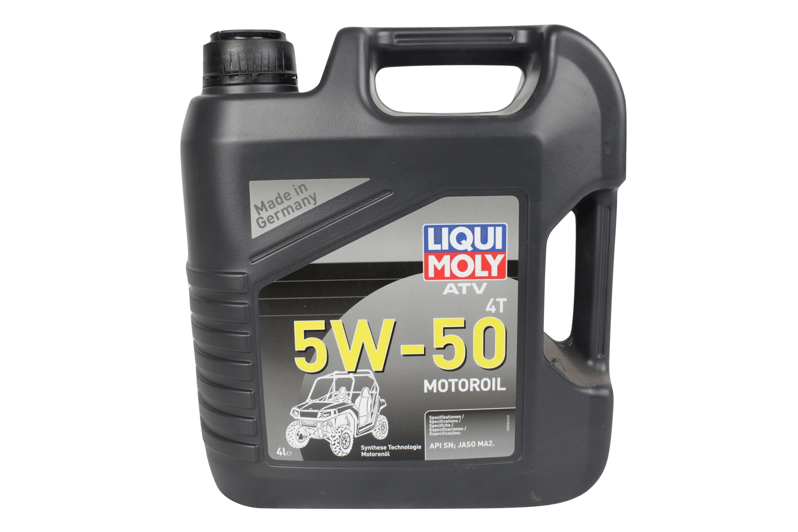 

Масло моторное LIQUI MOLY ATV 4T 5W50 4л, ATV 4T
