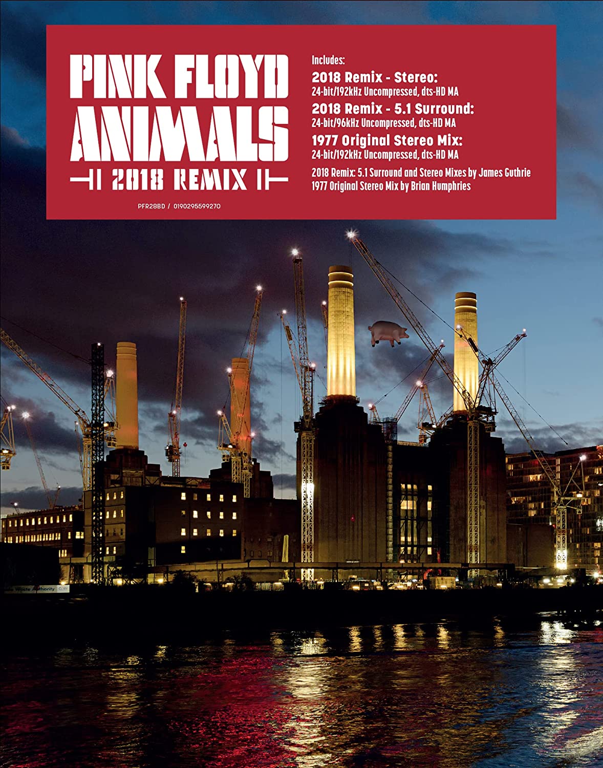 Видеодиск Pink Floyd Animals (2018 Remix) (Br)