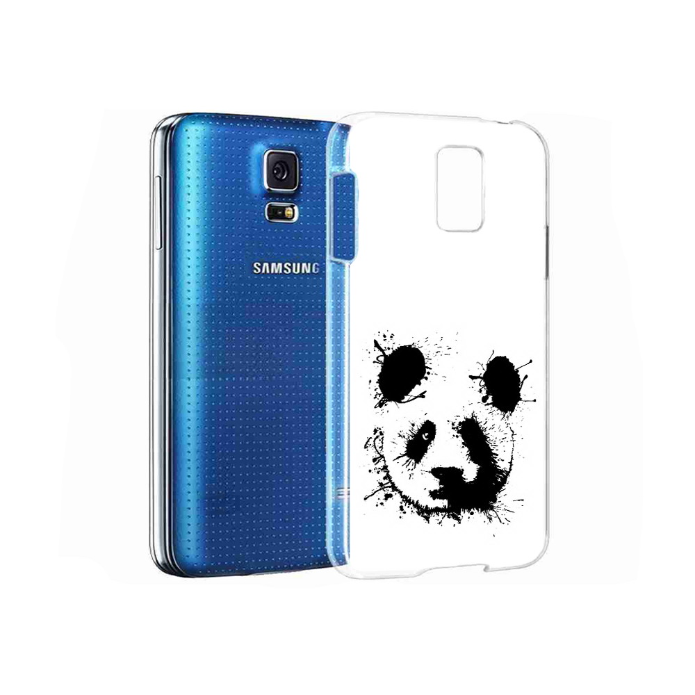 

Чехол MyPads Tocco для Samsung Galaxy S5 клякса-панда (PT12196.512.389), Прозрачный, Tocco