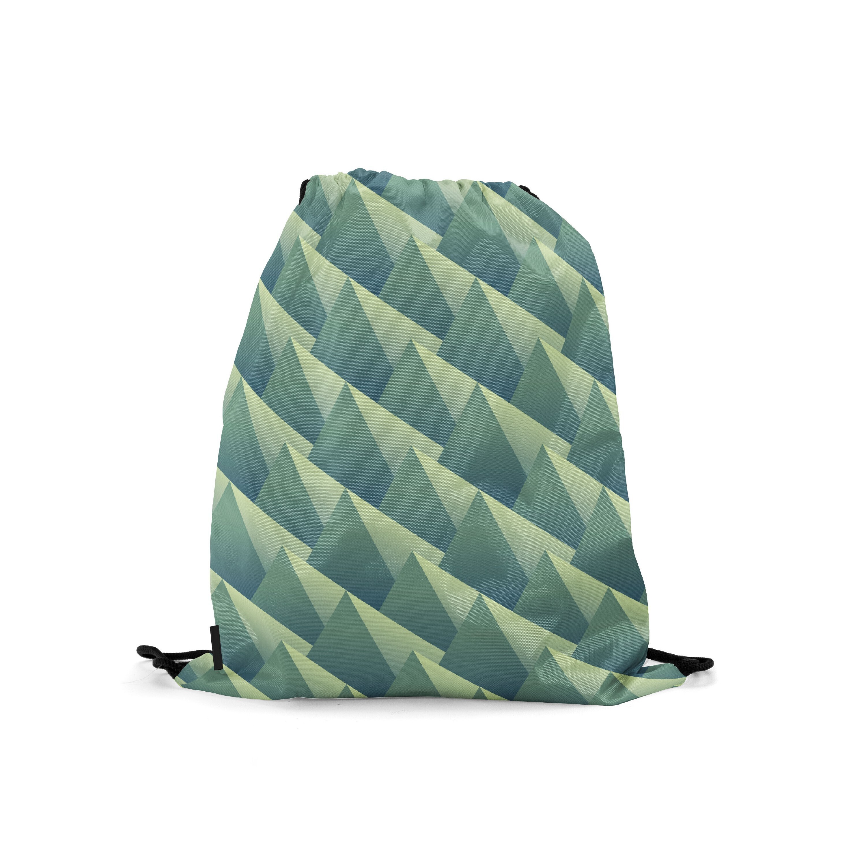 

Мешок-рюкзак для сменной обуви Burnettie GeometricArchitecturalPattern08, Зеленый
