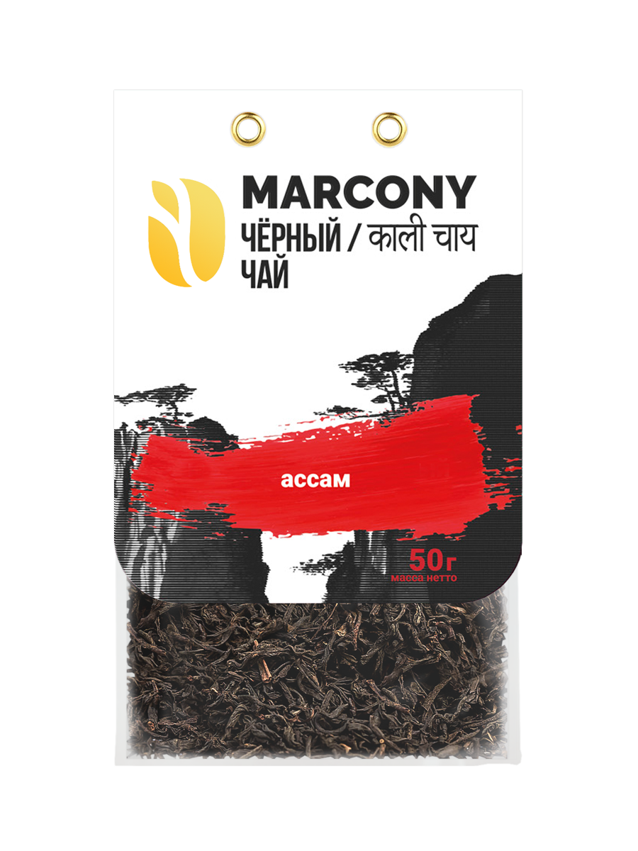 

Чай черный Marcony Ассам 50г