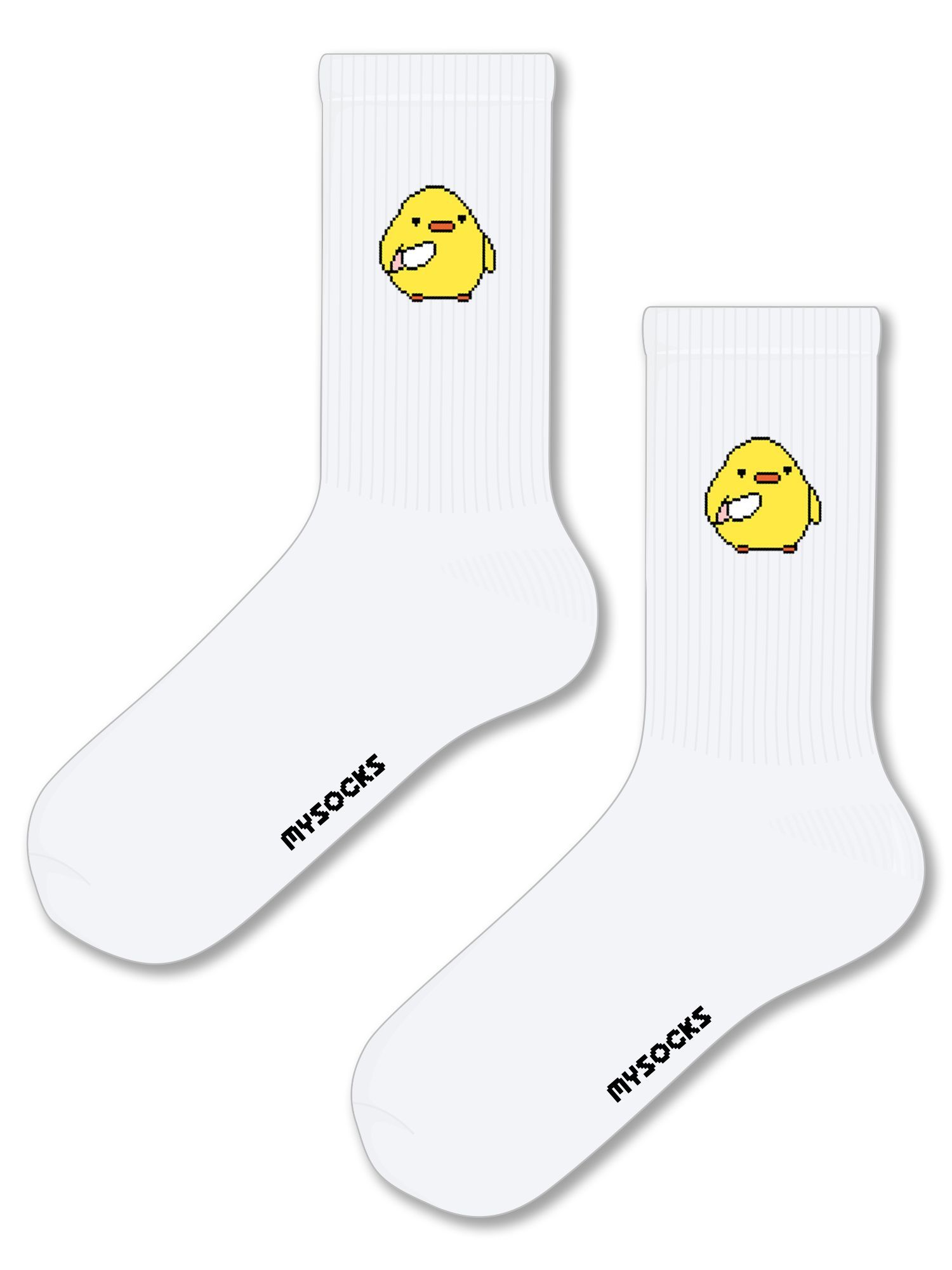 Носки унисекс MySocks sku49 белые 37-43