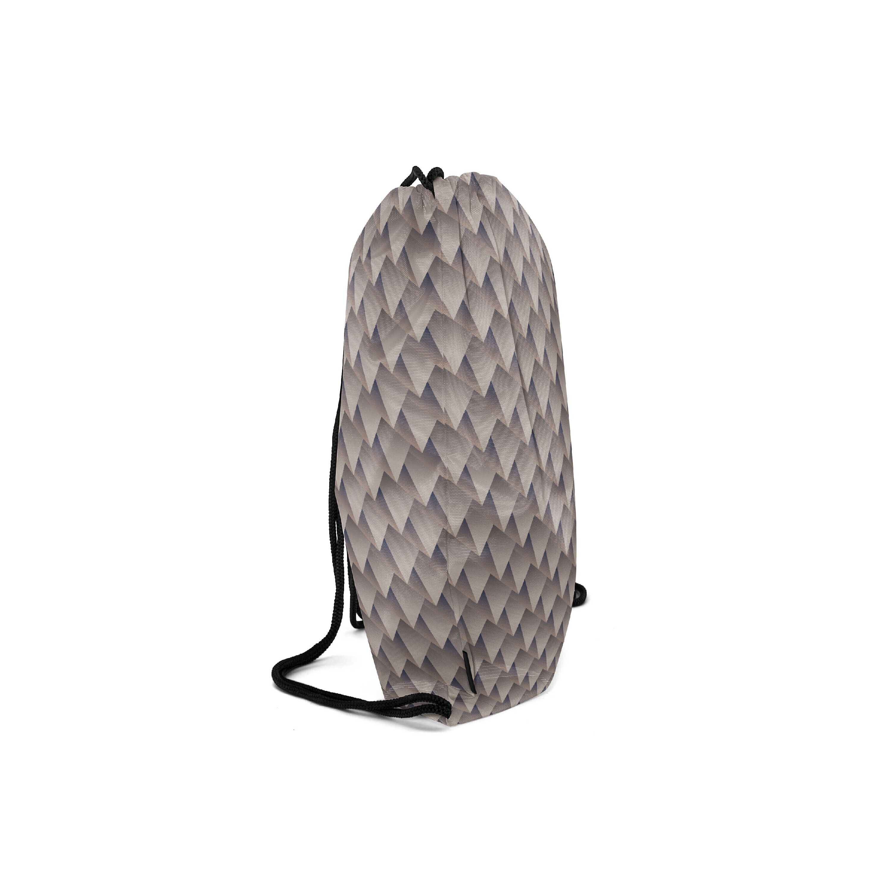 

Мешок-рюкзак для сменной обуви Burnettie GeometricArchitecturalPattern09Big, Серый