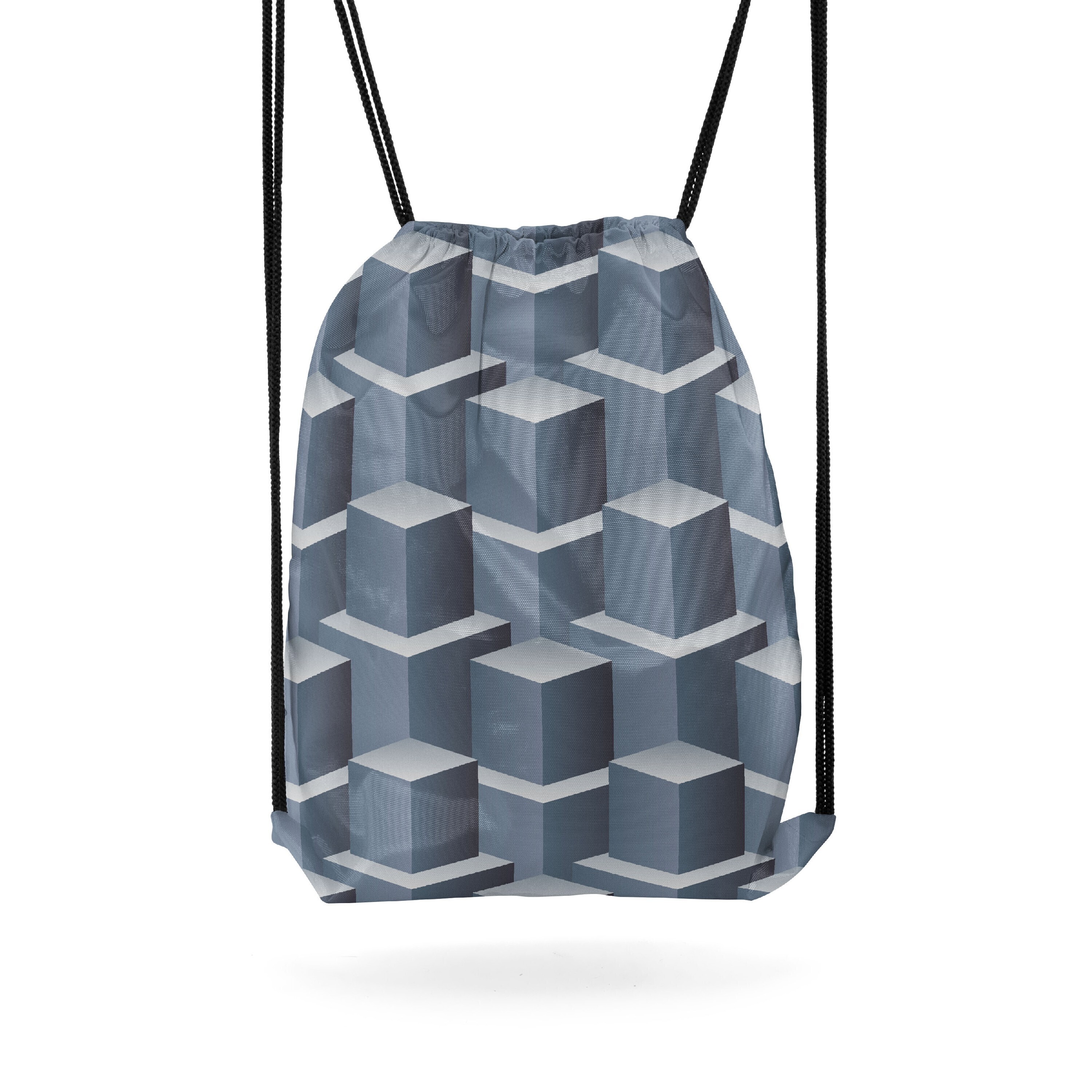 

Мешок-рюкзак для сменной обуви Burnettie GeometricArchitecturalPattern10, Серый