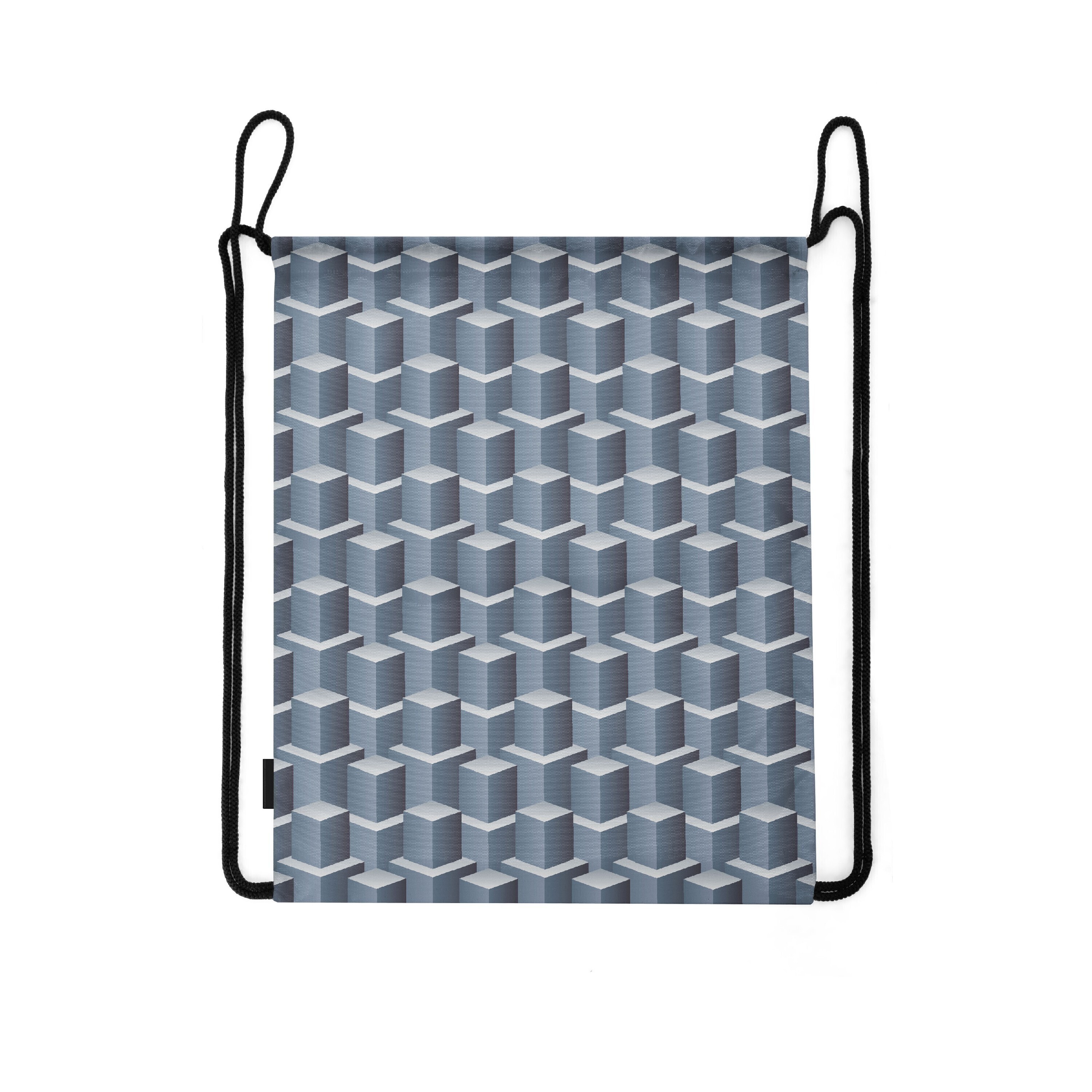 

Мешок-рюкзак для сменной обуви Burnettie GeometricArchitecturalPattern10Big, Серый